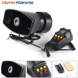 12V 80W 5-Sound Loud Car Warning Alarm Police Fire Siren 130db Air Horn PAスピーカーカーアクセサリー車警告Alarm247D