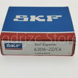 S-K-F C4 super clearance deep groove ball bearing 6306-2Z/C4 = 6306ZZC4 6306C4 30mm X 72mm X 19mm