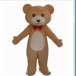 2018 مصنع Red Tie Teddy Teddy Costume Teddy Bear Mascot Costum
