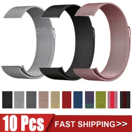 Cinturini per orologi Cinturino milanese all'ingrosso per W27 Pro DT7 Max Band 45mm 44mm 42mm Metallo Correa Bracciale in acciaio inossidabile per X8 Pro Max Iwo 14 T900 230718