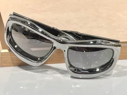 Okulary przeciwsłoneczne dla mężczyzn Projektanci 075 Style anty-Ultrafiolet Retro Plate Owalna Rama Randosowa pudełko 1075
