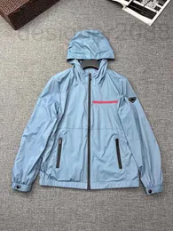 Diseñador de chaquetas para hombres 2023 Nuevos hombres con capucha chaqueta de doble cara Empresa comercial canales de productos P72G
