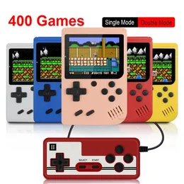 Przenośni gracze gier 400 w 1 Video Console Game Retro Portable Mini Handheld Game 3,0-calowa kolor LCD Kolor Player Wbudowany 400 gier 230718