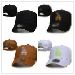 Классический дизайнерский дизайнерский мужская шляпа роскошная буква La Baseball Cap Men's Truct Gruil