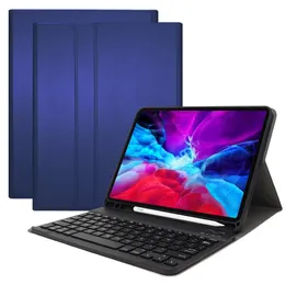 Odłączona bezprzewodowa klawiatura Bluetooth dla iPad Pro 11 2020 Wersja z podświetleniem Ultra cienki portfolio skórzana Cove274N