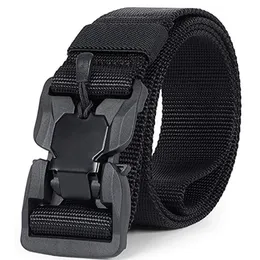 Halsband Herrbälte utomhus Untin Tactical Multifunktionell I Quality Marine Corps Canvas Black Luxury Desin 230718