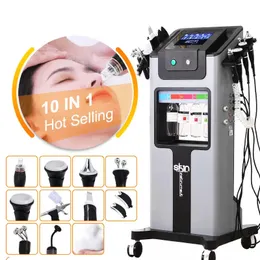 Máquina de dermoabrasão de água 10 em 1 Oxygen Jet Peel Limpeza profunda facial Lifting facial Remoção de cravos Tratamento da acne Cuidados com a pele