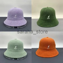Шапочка/черепа кепки Кангол вязаный 16 популярных цветов Классическая вышивательная шляпа Сплошная шляпа рыбака прилив мужской и женский бассейн J230719