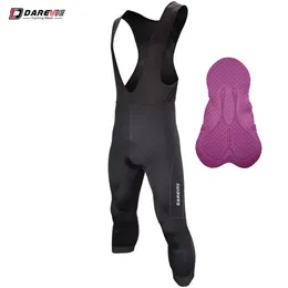 Radsport-Trägerhose DAREVIE Radsport-Trägerhose 3/4 Radsport-Trägerhose Herren Radhose Hochwertiges Schwammpolster Atmungsaktiv Lange Radhose 230718