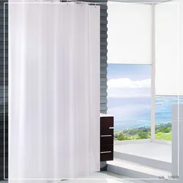 Dusche 180X180cm Wasserdicht Schimmel Beweis Reine Farbe Duschvorhang Mit Bade Vorhang Für Wohnkultur Badezimmer Mithelfer R230719