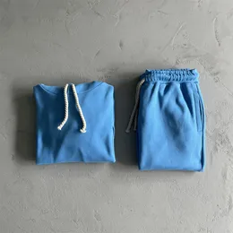 Męskie dresy Synaworld Syna Blue Blue Top Quality Sportswear Rozmiar XSXXL 230718