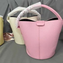 Trendy Luxury Picotin Lock Bag Summer Versatile Crossbody Bag Niche Texture Fashionable Portable Bucket Korean Version Handbag Mother YAX5
