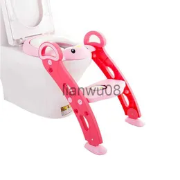 Potties Seats Soft Base Plastic Children's Tootebaby Toilet Training折りたたみ折りたたみますトイツはしご便座トイレx0719