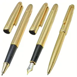 Yamalang 163 Luksusowe metalowe długopisy Ball Roller Ball Pen stacjonarne biuro szkolne Pen z seryjnym numerem 217m
