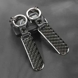 Car Key Car Key Chain Antilost Buckle Holder Key Ring Carbon Fiber Texture For JAC Jeep Kia Lincoln Auto Styling Pendant Accessories x0718