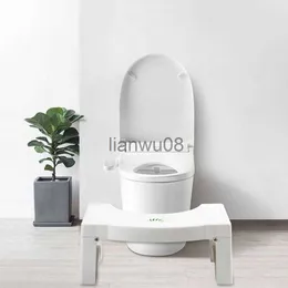 Potties koltuk katlanabilir portatif squatty pottiesnonslip yardımcı dışkılama ayak tuvalet katlanır tabure plastik çocuk banyo banyo sandalye x0719