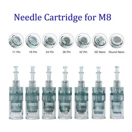 DR PEN M8 CARTRIDGES BAYONET 10PCS 마이크로 바늘 11PIN 16PIN36PIN 5D 나노 라운드 마이크로 니들 MTS 2202243121