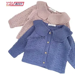 Pullover Cardigan neonato Autunno Bambini Cappotto per bambini Inverno Ragazza Maglieria per ragazze Maglioni Cotone Neonati maschi Giacca Maglioni Abbigliamento per bambini HKD230719