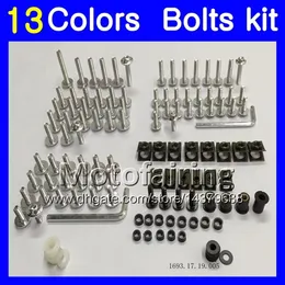 Fairing bolts full screw kit For SUZUKI SV650S SV400S SV1000S SV650 S SV400 S SV1000 S SV 1000 650 Body Nuts screws nut bolt kit 1271G