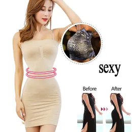 Kvinnors shapers kontroll Slips Komprimering Shapewear Kvinnor Sexig underkläder Butt Lifter Belly Slimning Smooth Body Shapers Strapless Dress Underwear 230719