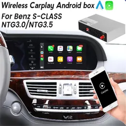 Kabellos – Apple Car-Play für Merc-edes Be-nz S Klasse W221 2003–2014 NTG 3.0 3.5 Android Auto CarPlay BT Nachrüstzubehör