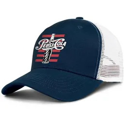 Pepsi Cola Blue And White mens and womens regolabile trucker meshcap designer moda baseball simpatici cappelli da baseball unici - Home Die234T