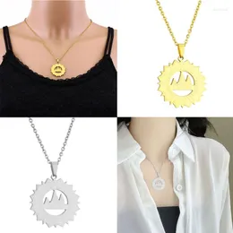 Zincirler Paslanmaz Çelik Kolye Yazedilari Tapınak Kolye Çekme Zinciri Uzun Kalıcı Mücevher Parçaları Unisex Neckwear Moda