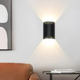 Wall Lamp LED Light Home Decor Living Room Bedroom Indoor Iron Lighting Fixture Hallway Stair Dropship