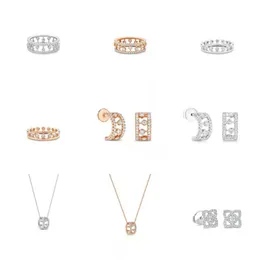 Dewdrop Series Set Ladies Wedding Simple Ring Boutique Brand Besign De Beers Temperament Jewelry Daily Wear Style275Q