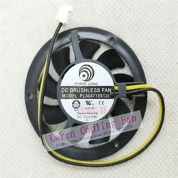 Ny Original Power Logic PLA04710S12L 12V 0 05A Pitch 2mm Diameter 37mm Grafikkort Kyl Fan239W