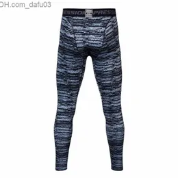 Herrbyxor män byxor träning fitness kompression leggings byxor 3d tryck snabb torr mager tights crossfit bodybuilding byxor mma z230720