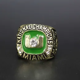 Cluster Rings toppsäljande Digital NC AA Fan Commemorative Ring 2001 Miami Hurricane Champion