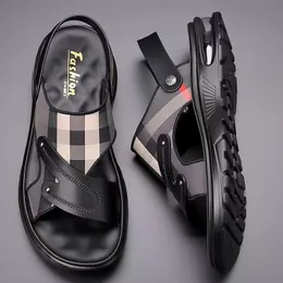 サンダルQmaigie Men's Sandals Luxury Brand Designer Summer SummerSumerable Air Cushioned Shoes Comforting Non Slip Beach Shoes 230719