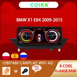8 핵심 안드로이드 10 시스템 자동차 DVD BMW X1 E84 2009-2015 Wi-Fi SIM 4 64GB CARPLAY AUTO MULTIMEDIA GPS NAVI StreO243D