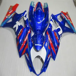 Настройка комплекта для обтекания для Suzuki GSXR1000 07 08 Blue Red Sage Set GSXR 1000 2007 2008 OY29235U