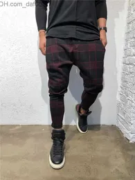 Мужские брюки с модным 3D цифровой печать Mens Pants Sports Designer Fashion Long Brousers Средняя талия.