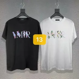 Partihandel tee-skjortor märken män crewneck tee designer kläder tryck rund hals t-shirt av kvinnor s-xxxl