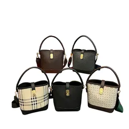 حقيبة دلو مصمم العلامة التجارية Women Crossbody Bag مع حزام Laodong6545