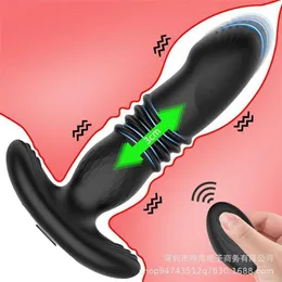 Remote controlled plug expansion and contraction vibration wearing male female adult sex toys 93% Off Wholesale stores