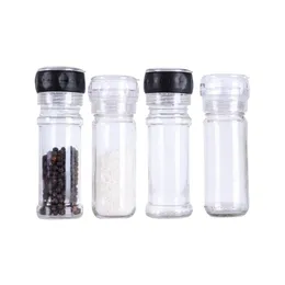 Mills Manual Salt Pepper Grinder Spice Ceramic Core Kitchen Cooking Slipverktyg Portable Usef Drop Delivery Home Garden Dining Bar Dheig