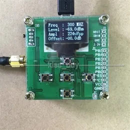 OLED display RF power meter 1MHZ-8000MHZ can set RF power attenuation value digital meter Sofware 10W 30DB Attenu235Y