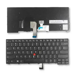 Original nytt engelska tangentbord för Lenovo ThinkPad L440 L450 L460 L470 T431S T440 T440P T440S T450 T450S E440 E431S T460 UI US258D