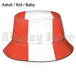Berets Sunderland Inspired Bucket Hat Adult Kid Kid Baby Beach Sun Hats Mackems