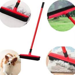 Floor Hair broom Dust Scraper & Pet rubber Brush Carpet carpet cleaner Sweeper No Hand Wash Mop Clean Wipe Window tool T200628300o
