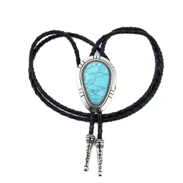 Bolo Ties ify Drop Fashion Drop-shaped Design Bolo Tie For Men High Quanlity Colorful Corbatas Para Hombre 230719