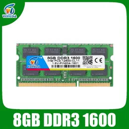 Veineda DDR3 8GB RAM SODIMM DDR 3 4GB 1600 1333 för Intel AMD Laptop Ram Memory253G