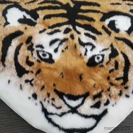 Dywany Tiger miękkie dywany do salonu sypialnia dywany domowe dywany mata miękka futro dywanika dywan sztuczny dywan wełny R230720