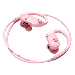 Neckband Bluetooth Headphones Wireless Neck-type Sports In-ear Earphones For Xiaomi Huawei Samsung Iphone SmartPhone Multiple Colors Solid Silicone Headset