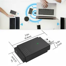 1200 Mbps trådlöst WiFi -adapter USB 3 0 Dongle Dual Band 5G 2 4G Bluetooth 5 0 PC242T