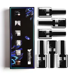 ネイルジェルBeautiluxベーストップコートポーランドキット6PCSSET X10ML UV LEDネイルワニスセットセミパーマネートプライマーグロスマット230719